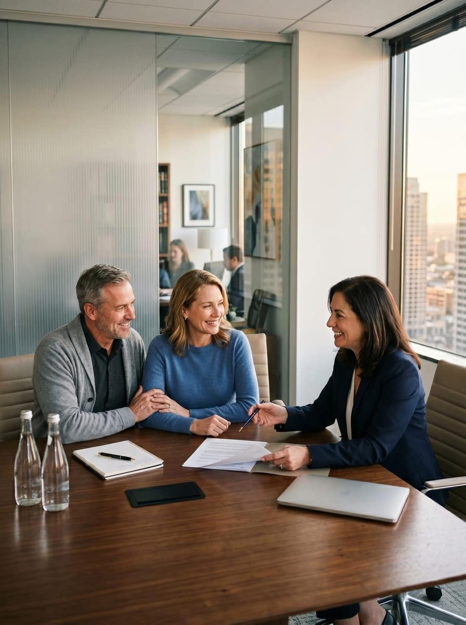 Consulta legal profesional en oficina
